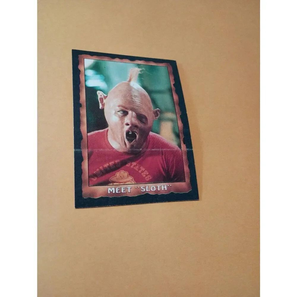 Vintage 1985 Warner Bros Topps Chewing Gum The Goonies Trading Card #8 Sloth